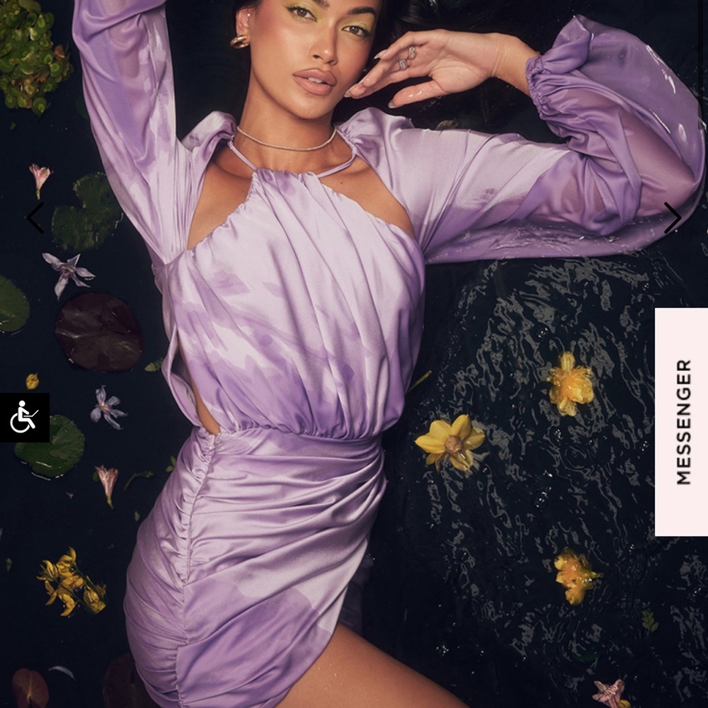 House of CB Kate Dress in Lilac